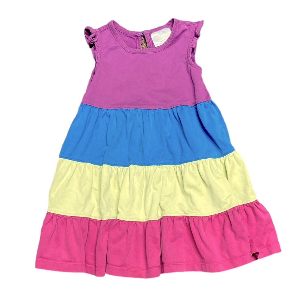 HA 3T color block dress